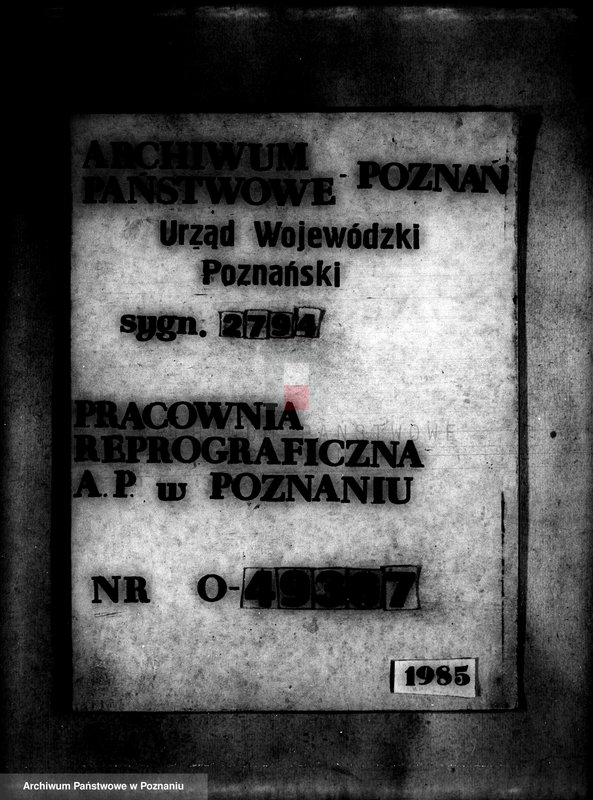 Obraz 1 z jednostki "Operat szacunkowy majątku Tur powiatu szubińskiego"