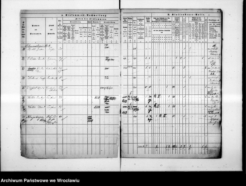 image.from.unit.number "Klassensteuerrolle nebst Eikommens - Nachweisung"