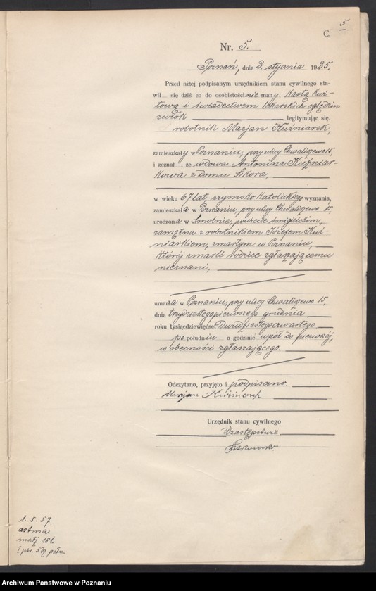 image.from.unit.number "Księga miejscowa zgonów tom I [Rejestr główny zgonów]"