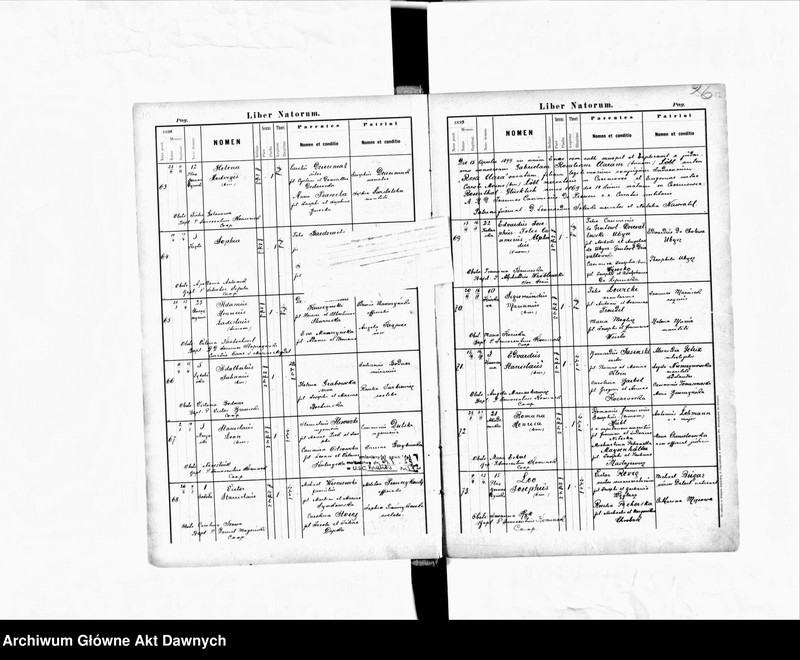 image.from.unit.number "Parafia: Lwów, parafia św. Andrzeja. Dekanat: Lwów. Księga metrykalna urodzeń, ślubów i zgonów dla całej parafii."