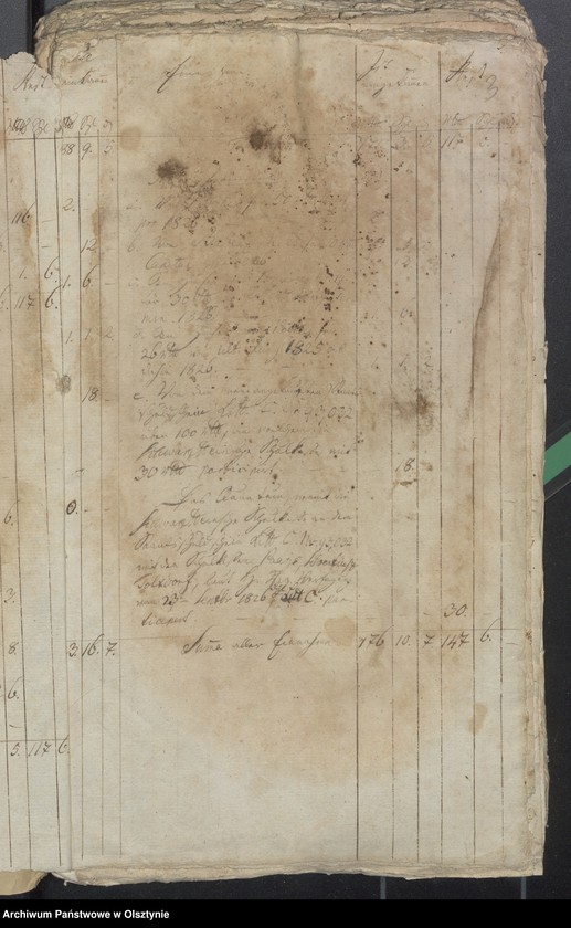image.from.unit.number "Schwarzsteinsche Schul-Cassen Rechnung"