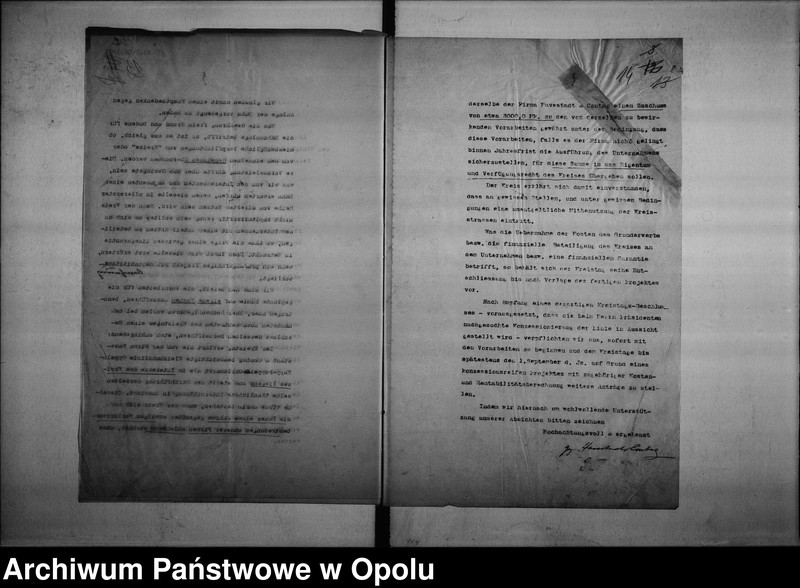 Obraz 17 z jednostki "Acta des Magistrats zu Oppeln betreffend Kleinbahnproject Oppeln-Sakrau-Carlsmarkt Vol. I"