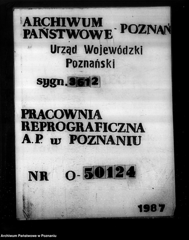 Obraz 1 z jednostki "Plan gospodarstwa leśnego dla lasu Jaegera Waltera gmina Zatom Nowy powiat międzychodzki 1933-1944"