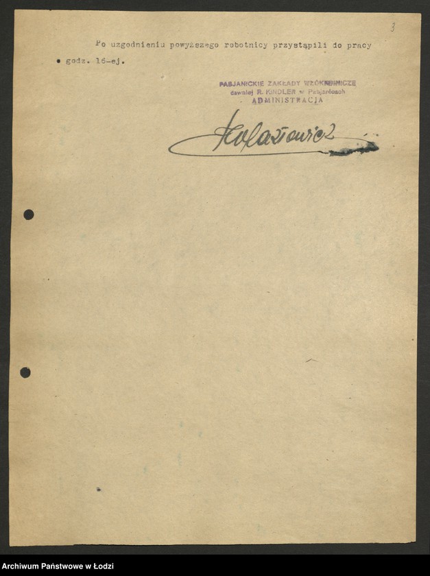 Obraz 4 z jednostki "Sprawozdania ze strajków według zakładów"