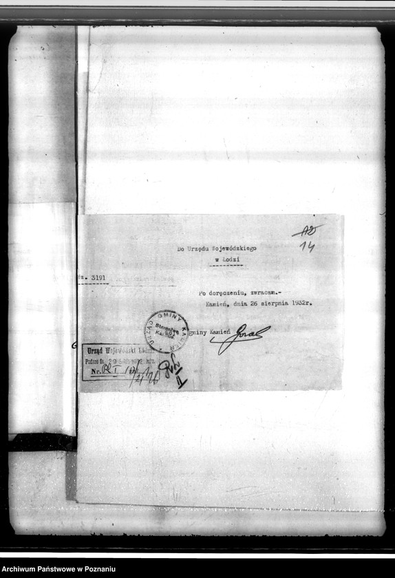 Obraz 18 z jednostki "Majątek Kamień-Cierpiatki powiat kaliski /sprawy leśne/"