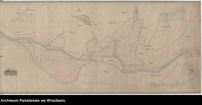 image.from.unit.number "Plan von einem Teile der Odervorstadt [od Starej Odry do Nicolai-Stadtgraben]"
