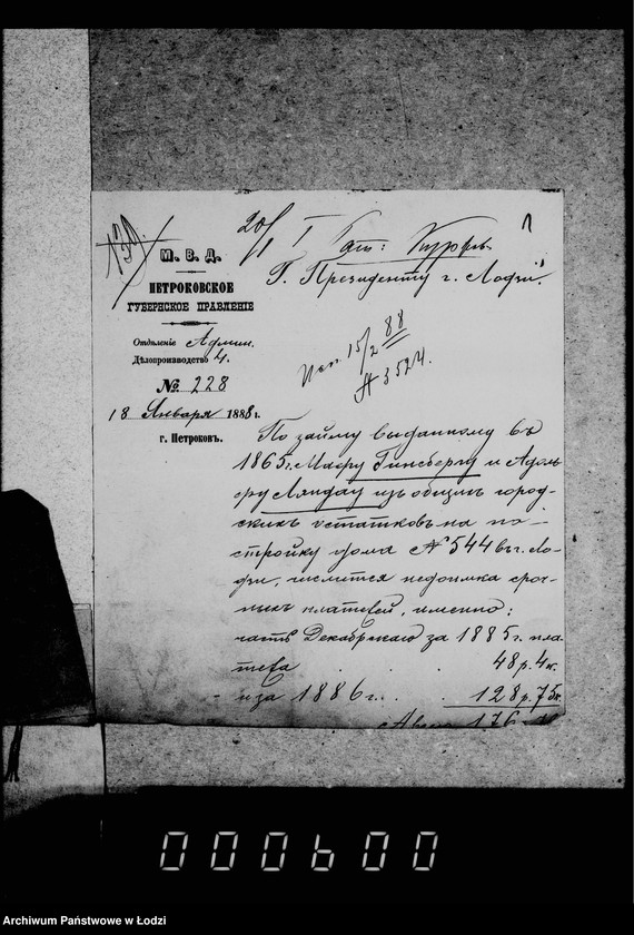 Obraz 6 z jednostki "O ssudach vydannych na postrojku domov"