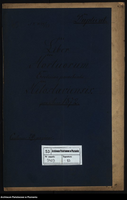 Obraz 2 z jednostki "Liber Mortuorum"