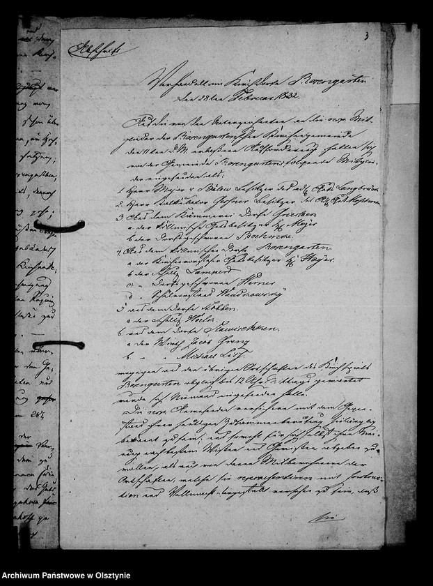 image.from.unit.number "/Schriftstücke in der Angelegenheit der Rosengartenschen Kirchenbauten u. Promemorias u. Lehndorffs Vermögensverhältnisse/"