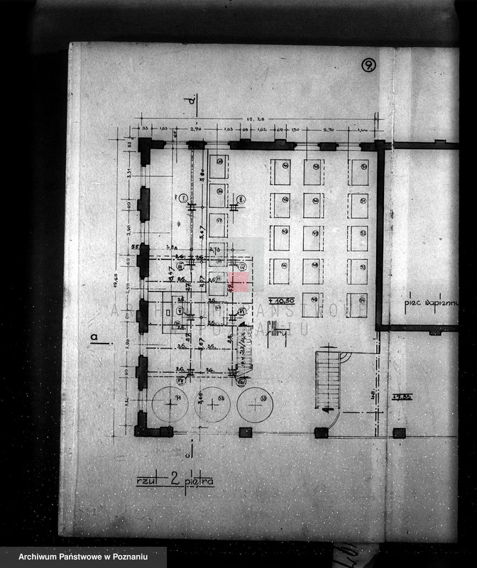 Obraz 13 z jednostki "Rozbudowa cukrowni w Gostyniu / rysunki techniczne/"