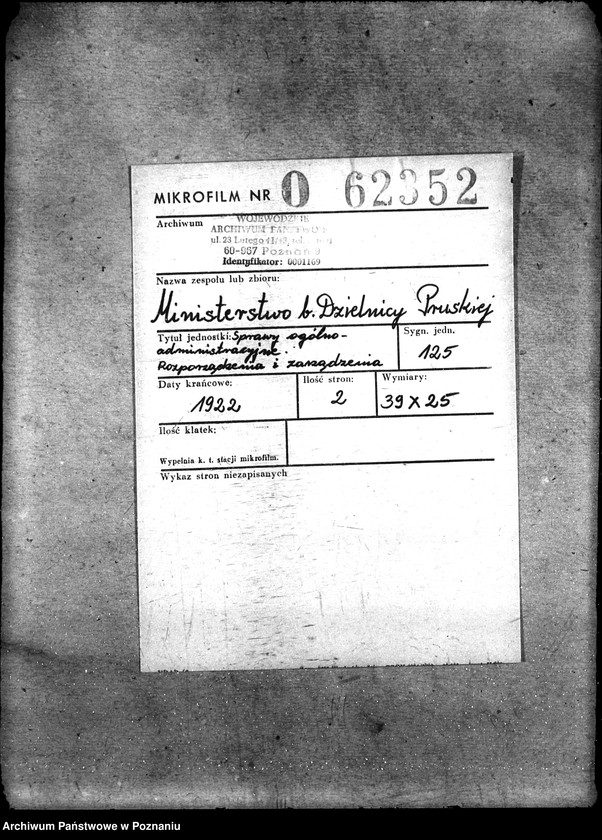 Obraz 2 z jednostki "Sprawy ogólno - administracyjne"