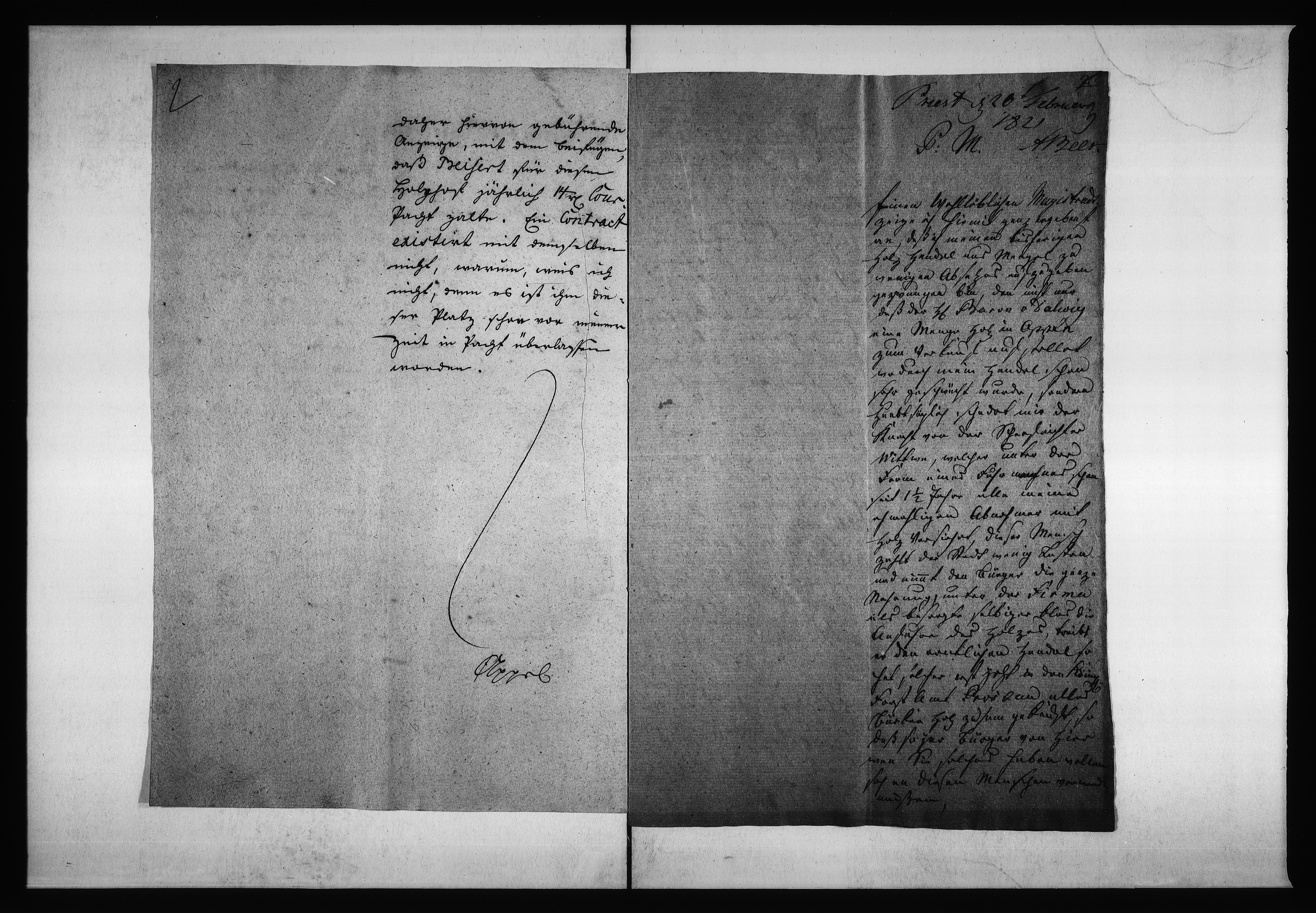 Obraz 6 z jednostki "Acta von Verpachtung des Städtischen Holtz-Platzes resp: Abladeplätze Vol: I de anno 1820"