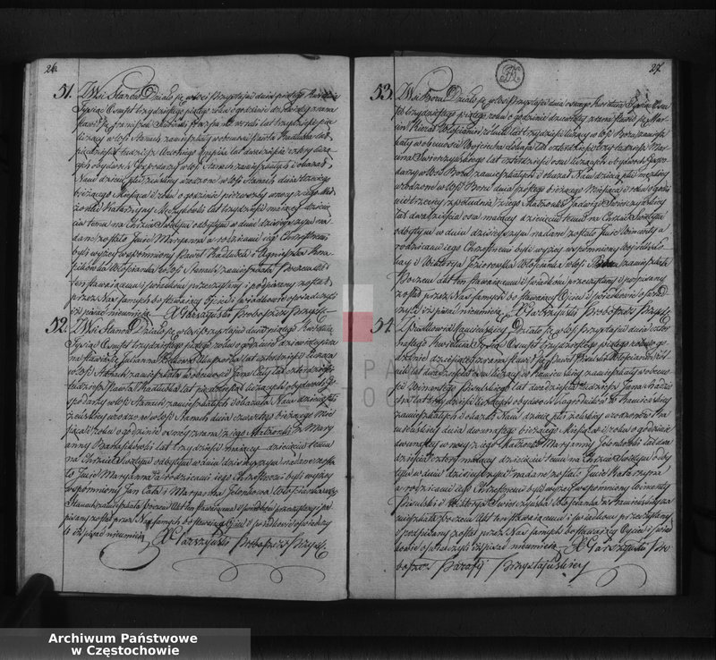 image.from.unit.number "Księga duplikat [akt] urodzonych, zaślubionych i zmarłych Parafii Przystajń z roku 1835"