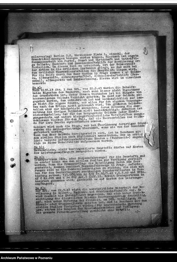 Obraz 6 z jednostki "D. W. H. - Fertigung von Betonelementen für DWH. Massivheme. Mithilfe der Wehrmacht beim DHW. Leihpferde an die Bauhilfe der Deutschen Arbeitsfront"