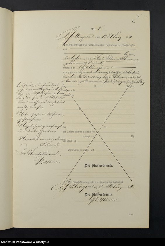 image.from.unit.number "Sterbe-Neben-Register Nr 1 - 27"