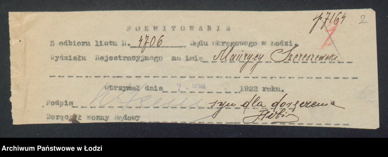 Obraz 4 z jednostki "Maurycy Szereszewski – skład wódek i likierów"