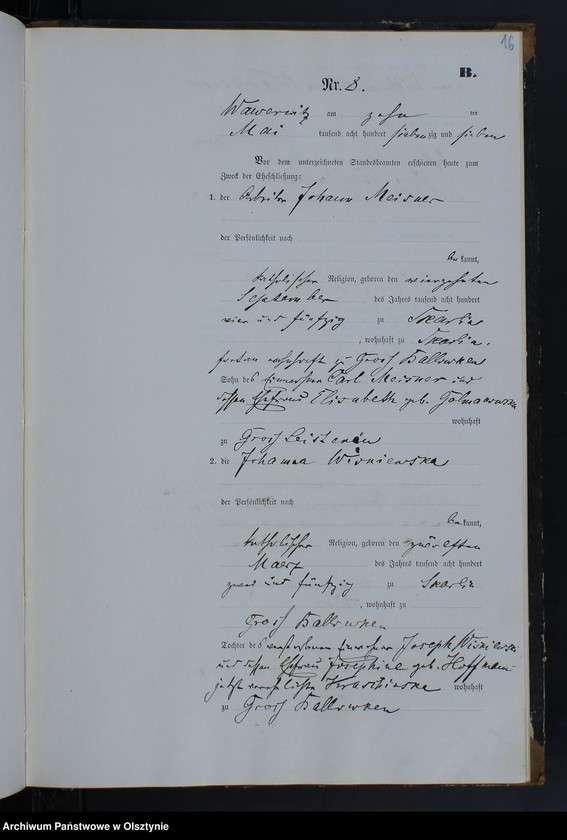 image.from.unit.number "Heiraths-Neben-Register Nr 1 - 20"