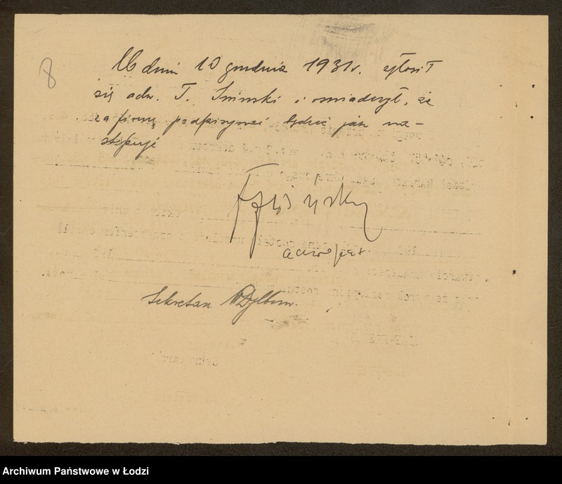 Obraz 10 z jednostki "Szmul Buchowajc- sprzedaż perfum i galanterii"