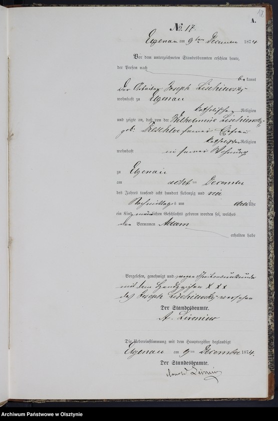 image.from.unit.number "Geburts-Neben-Register Nr 1 - 28"