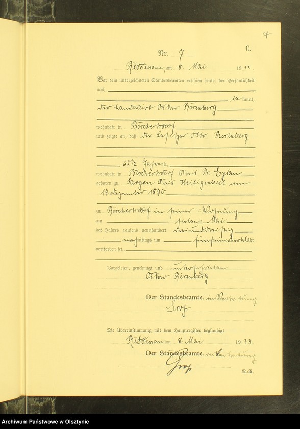 image.from.unit.number "Sterbe-Neben-Register Nr 1 - 17 [ Księga zgonów - wtóropis ]"