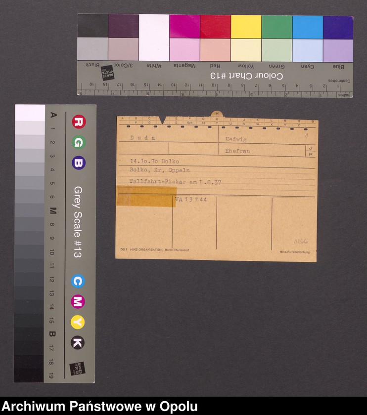 Obraz 3 z jednostki "[Duda Hedwig, ur. 14.10.1870 Bolko]"