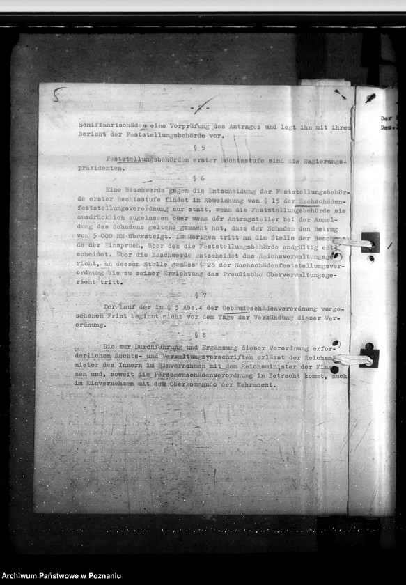 Obraz 9 z jednostki "Anwendung der Personenschädenverordnung auf Polen"