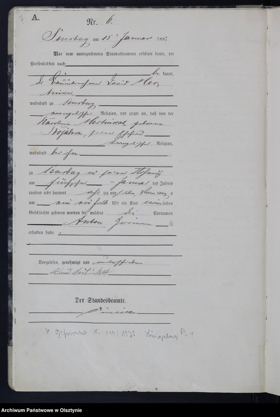 image.from.unit.number "Geburts-Haupt-Register Nr 1 - 132"