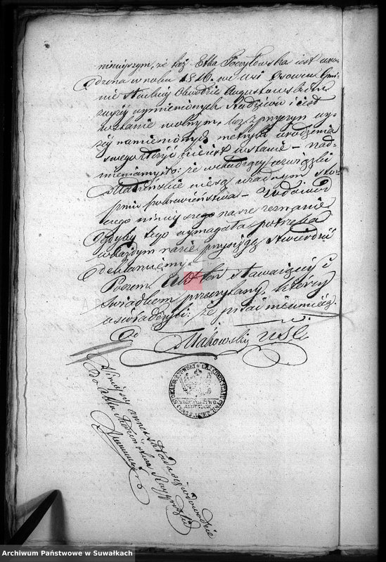 image.from.unit.number "Dowody do Akt Zaślubionych Urzędnika Stanu Cywilnego Wyznania Moyżeszowego Okręgu Suwalskiego z roku 1834"