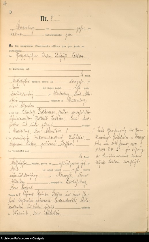 image.from.unit.number "Heiraths-Haupt-Register Nr 1 - 42"