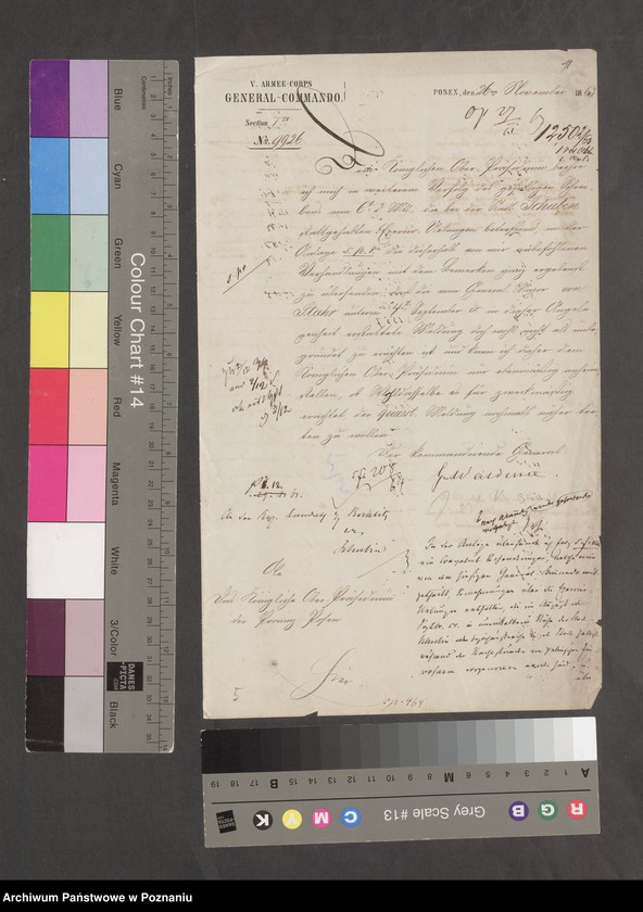 Obraz 4 z jednostki "Der Uebertritt polnischer und diesseitiger Untertanen auf preussisches und jenseitiges Gebiet während der polnischen Insurrektion und die dagegen getroffenen Massnahmen."