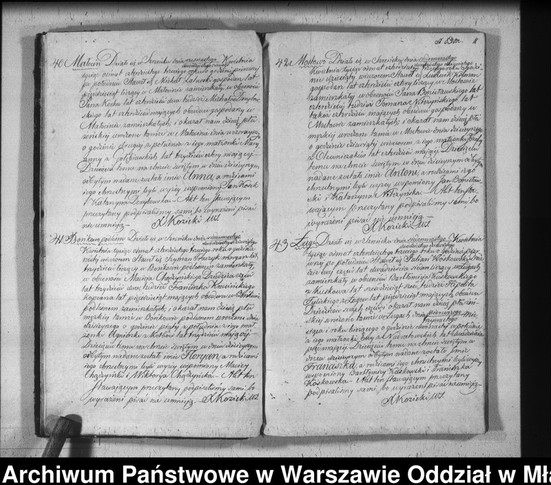 image.from.unit.number "Akta urodzeń, małżeństw i zgonów"
