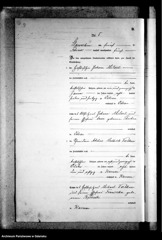 image.from.unit.number "Księga małżeństw"