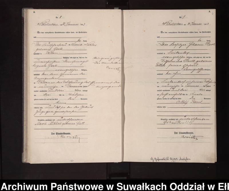 image.from.unit.number "Geburts-Haupt-Register des Königlichen Preussischen Standes-Amtes Nikolaiken Kreis Sensburg"