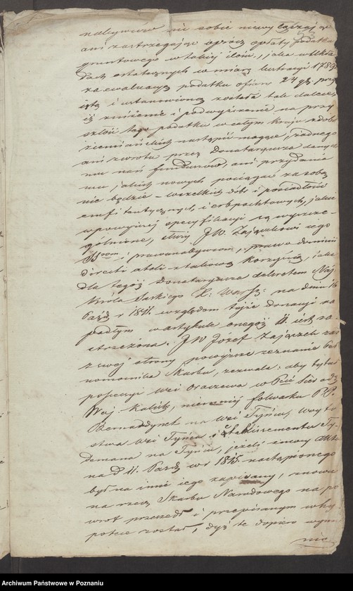 image.from.unit.number "Akta dotyczące testamentu gen. Józefa Zajączka [Kopie i odpisy akt hipotecznych i spadkowych Sekretariatu Stanu Księstwa Warszawskiego i Królestwa Polskiego, Komisji Przychodów i Skarbu oraz Trybunału Cywilnego w Warszawie, z lat 1811-1839, kopia testamentu gen. Zajączka, odpis akt hipotecznych starostwa stawiszyńskiego, korespondencja w sprawie ogłoszenia o sprzedaży dóbr Stawiszyn]"