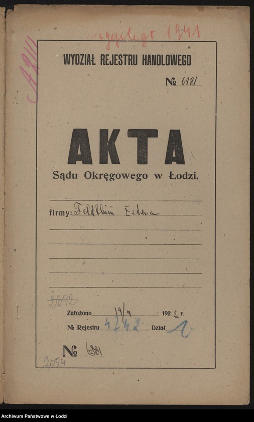 Obraz 2 z jednostki "Estera Feldblum- sklep kolonialny"