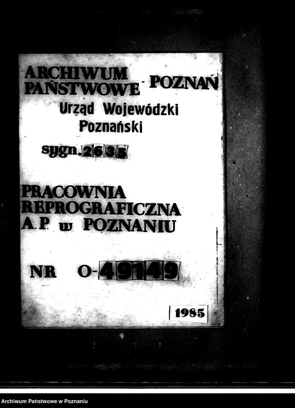 Obraz 20 z jednostki "/Różne plany i mapy majątku Szydłowo powiatu mogileńskiego/"