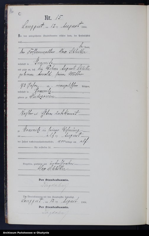 image.from.unit.number "Sterbe-Neben-Register Nr 1 - 22"