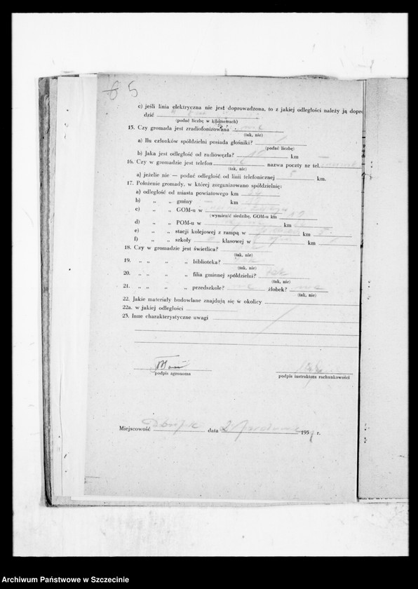 Obraz 9 z jednostki "Rolniczy Zespół Spółdzielczy "Jutrzenka" z siedzibą w Dobropolu powiat Chojna - organizacja"