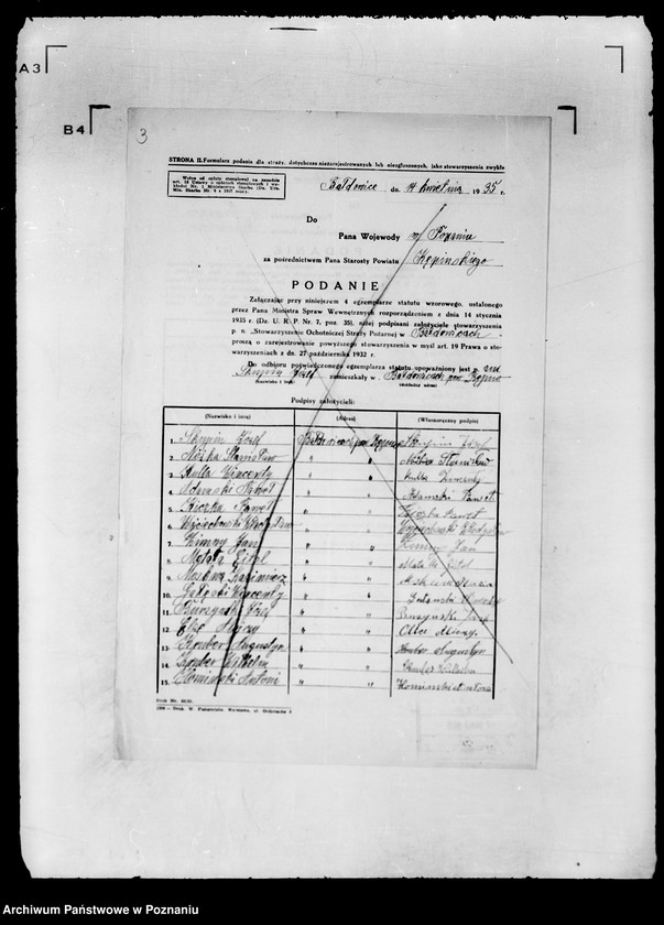 Obraz 7 z jednostki "/Stowarzyszenie ochotniczej straży pożarnej powiatu kępińskiego/ litery od B-J"