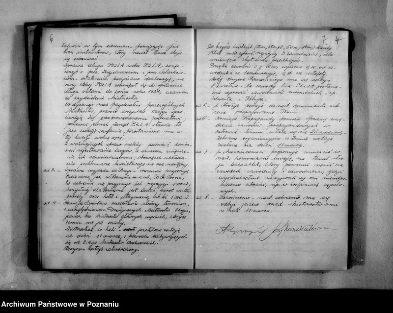 Obraz 7 z jednostki "Protokolarz zebrań zarządu"