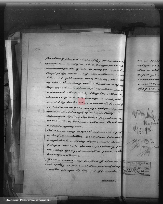 image.from.unit.number "Majętność Przygodzice powiat ostrowski /nadzór nad gospodarką leśną/"