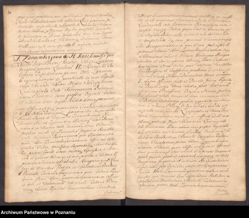 Obraz 13 z jednostki "Acta officii consularis civitatis SR.Mtis Posnaniae."