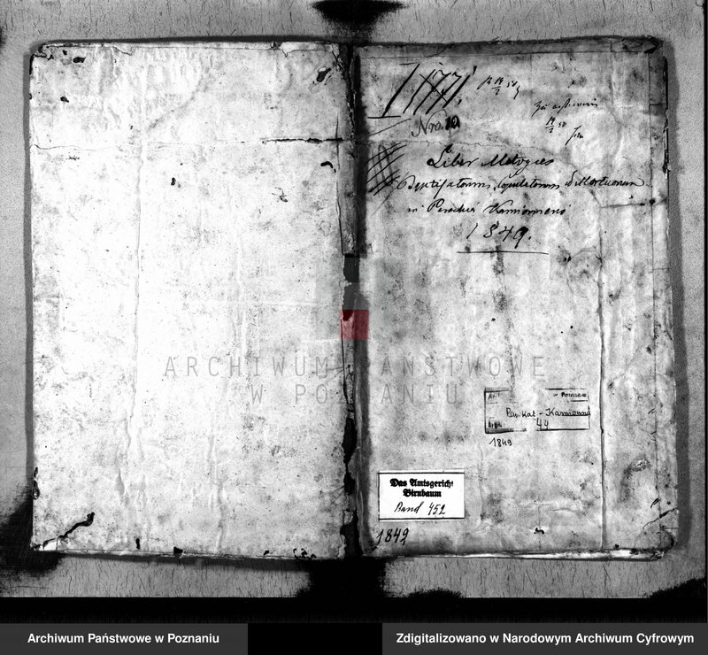 Obraz 2 z jednostki "Duplikat baptisatorum, copulatorum, mortuorum"