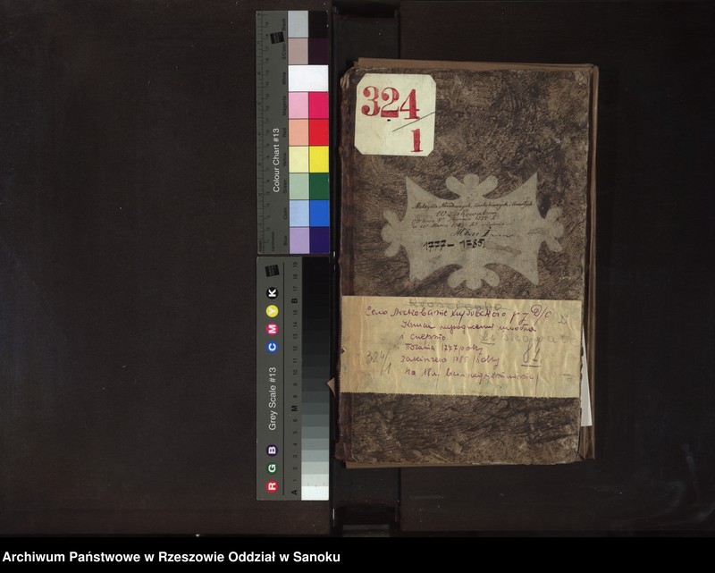 image.from.unit.number "Księga urodzeń, małżeństw i zgonów dla miejscowości Liskowate"