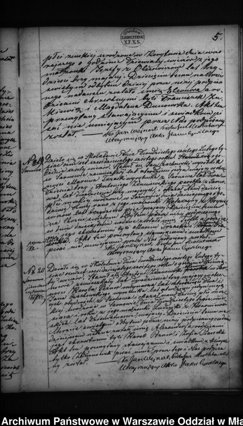 image.from.unit.number "Akta urodzeń, małżeństw, zgonów"