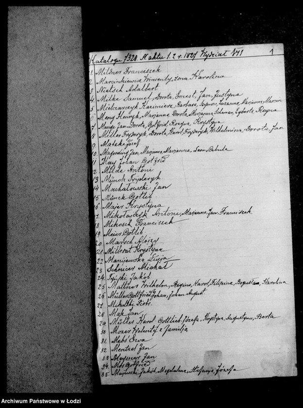 Obraz 5 z jednostki "Akta tyczące się świadectw przesiedleń"