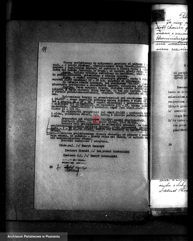 Obraz 15 z jednostki "Sprawa zmiany rodzaju użytkowania gruntów leśnych w majątku Chocim powiat turecki"