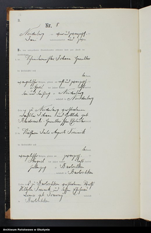 image.from.unit.number "Heiraths-Neben-Register Nr 1 - 33"