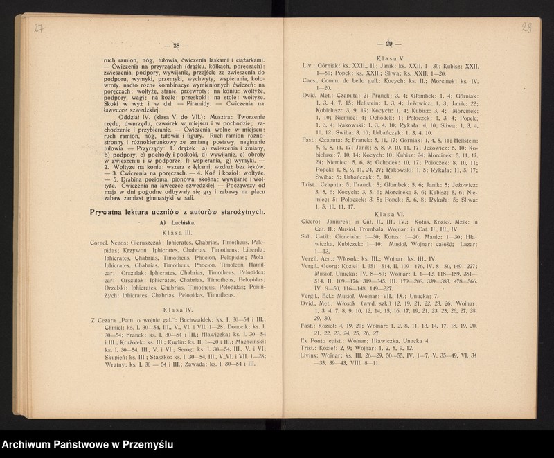 image.from.unit.number "XV Sprawozdanie dyrekcji c.k. gimnazjum polskiego w Cieszynie za rok szkolny 1909/10"