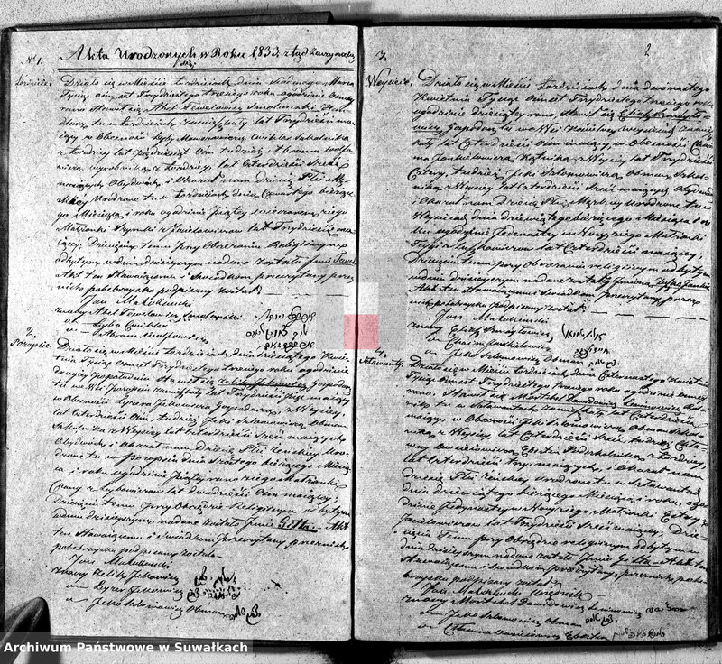 image.from.unit.number "Duplikat Urzędnika Stanu Cywilnego Parafii Żydowskich z Lejpun, Wejsiej i Łoździej Okręgu Łoździejskiego Urodzonych, Zaślubionych i Umarłych z roku 1833"